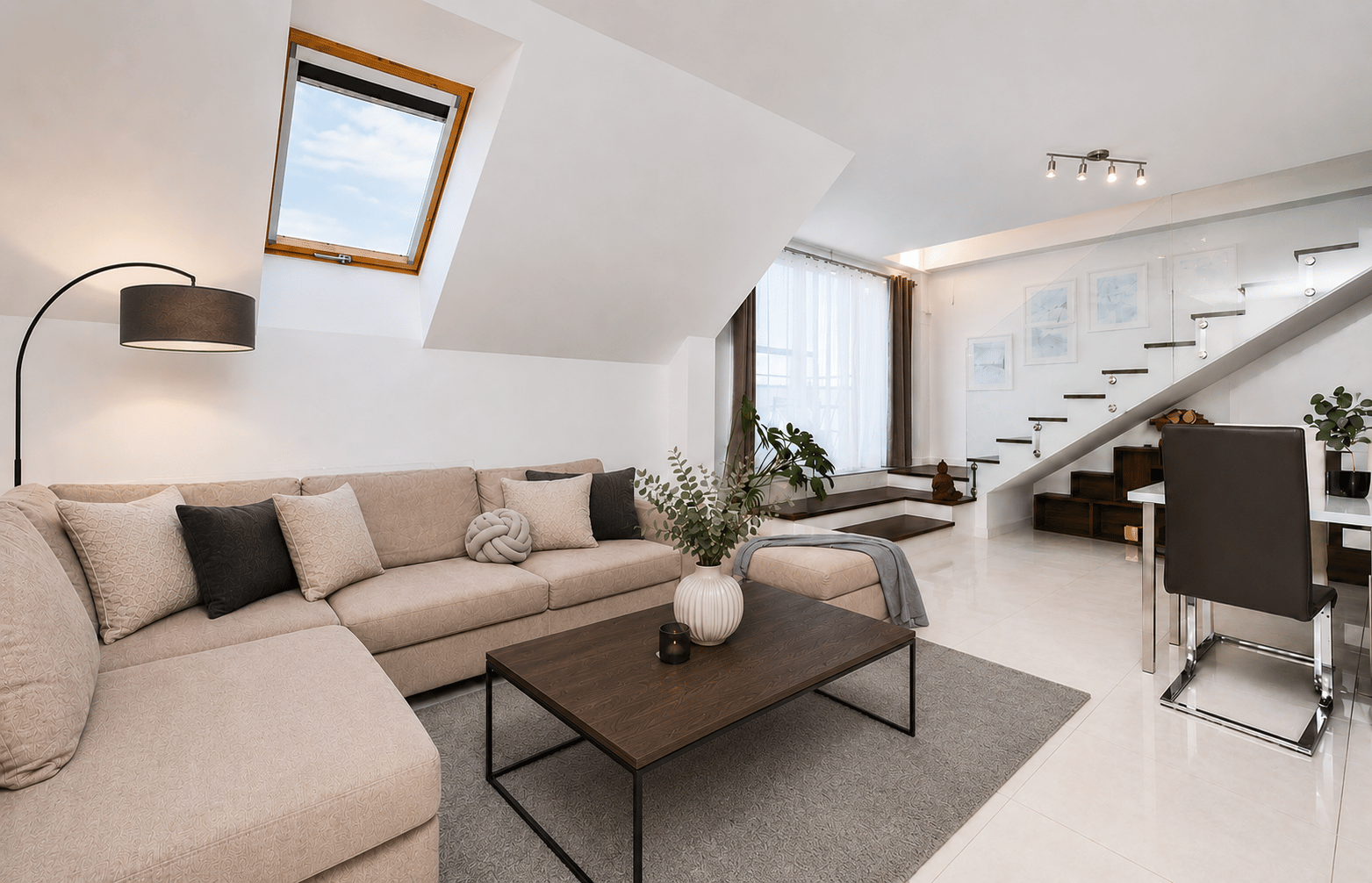 MODERNÝ 3-IZBOVÝ MEZONETOVÝ BYT S BALKÓNOM V CENTRE MESTA PEZINOK