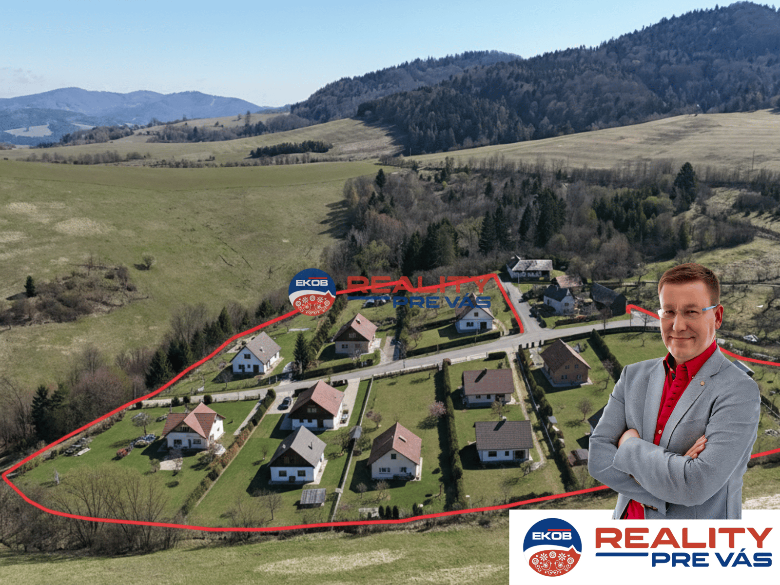 Predaj investičného pozemku  v nádhernej prírode  18.858 m2