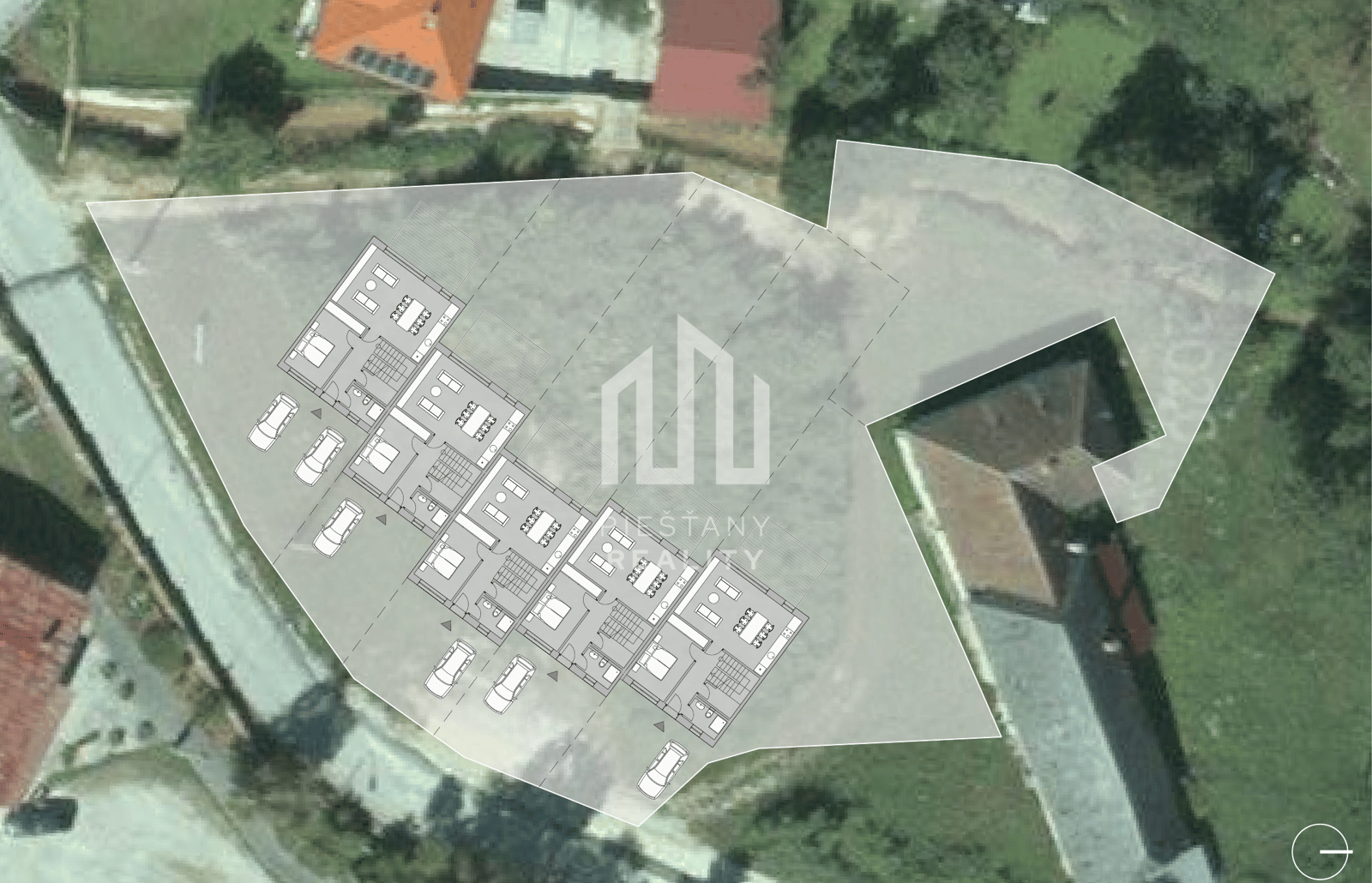 Stavebný pozemok 2137m² - radovka či samostatný dom? Modrovka – fotka 2