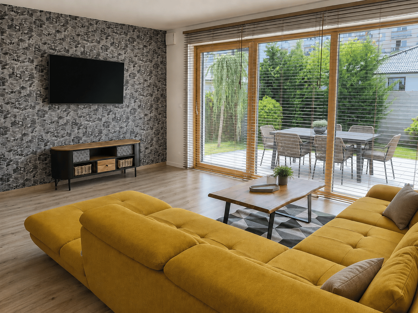 Na predaj štýlový 3-izbový byt s 94 m² predzáhradkou, parkovaním a možnosťou dvoch garáží v Dunajskej Strede