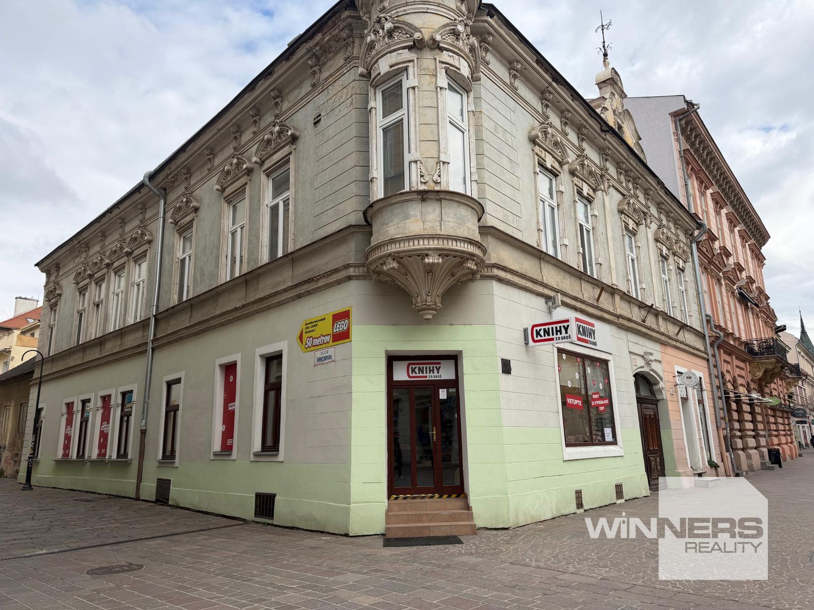 Exkluzívne Vám ponúkame na prenájom nebytový priestor o výmere 138 m2 na ul. Mlynská v Košiciach.