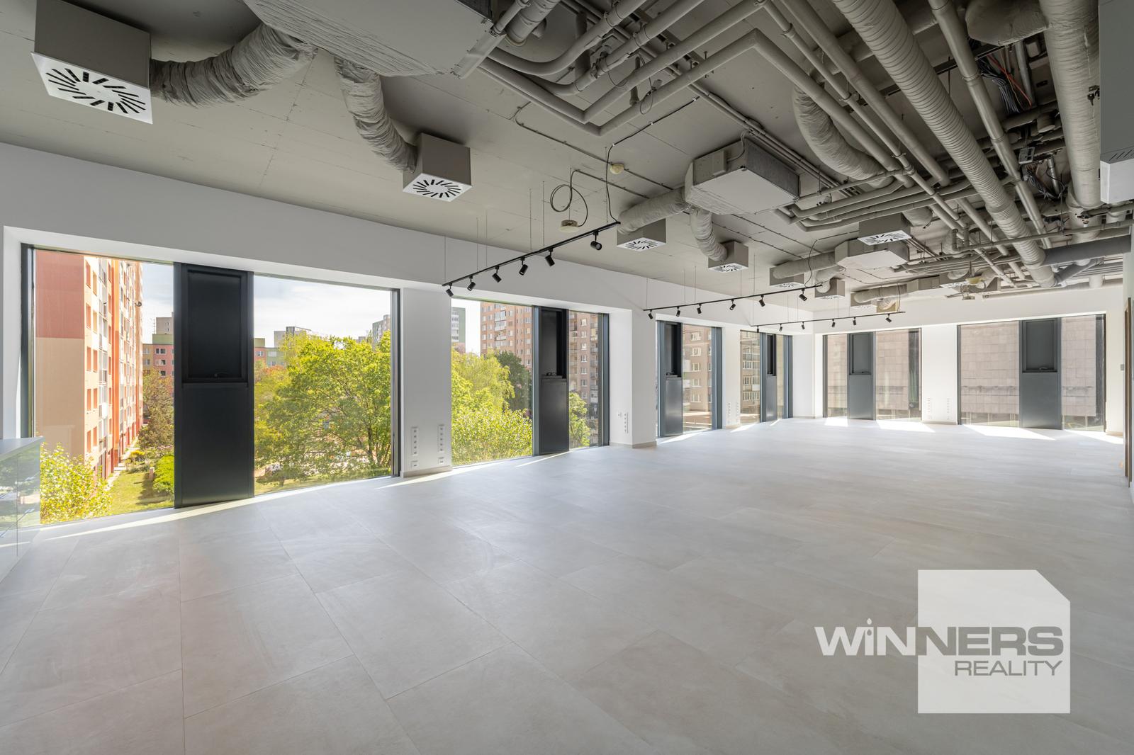 Moderný nebytový priestor open space o veľkosti 124,76 m2 v DUETT Business Residence na prenájom. – fotka 2