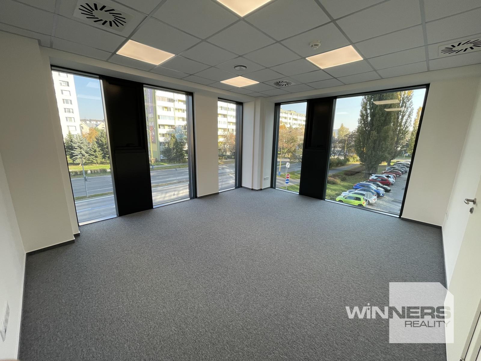 Na prenájom moderné priestory o výmere 98,74 m2 v business centre DUETT II v centre mesta Košice