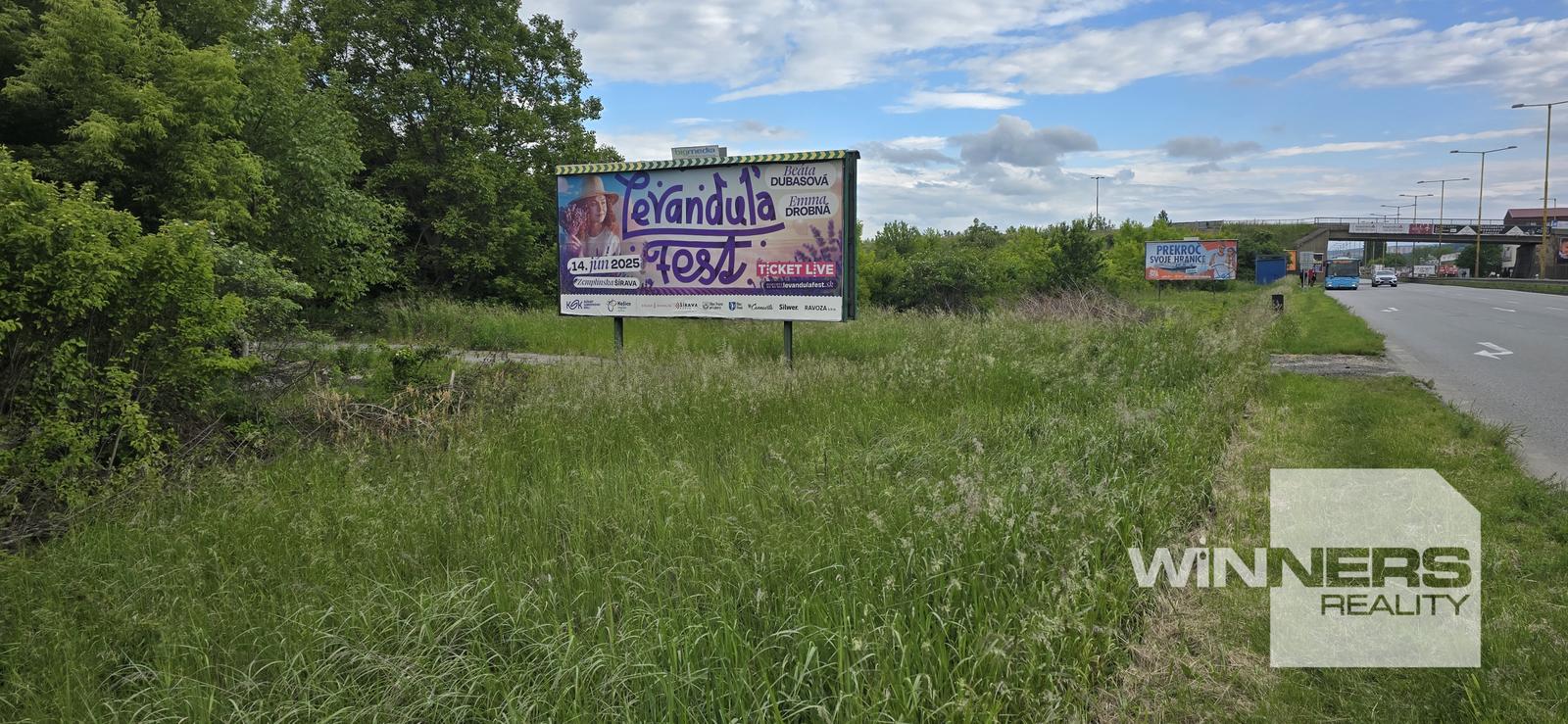Na predaj investičný pozemok, 13 árov,  Južné nábrežie v Košiciach