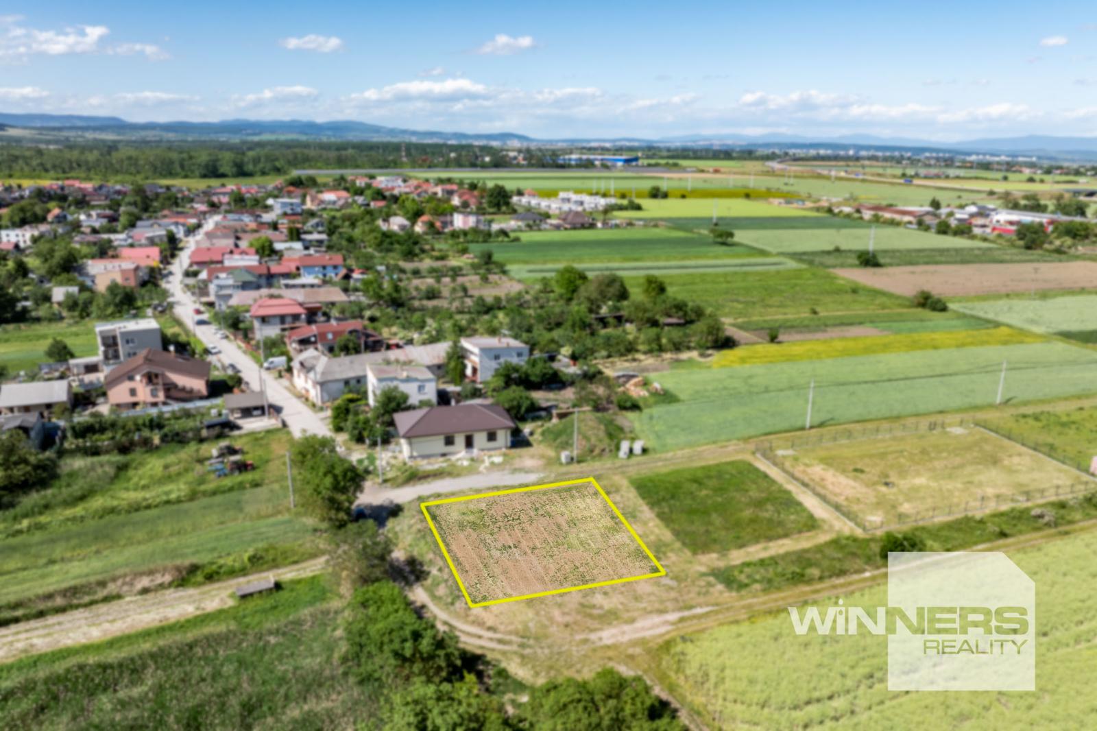 Pozemok, predaj, 645 m2, Sokoľany, Košice - okolie