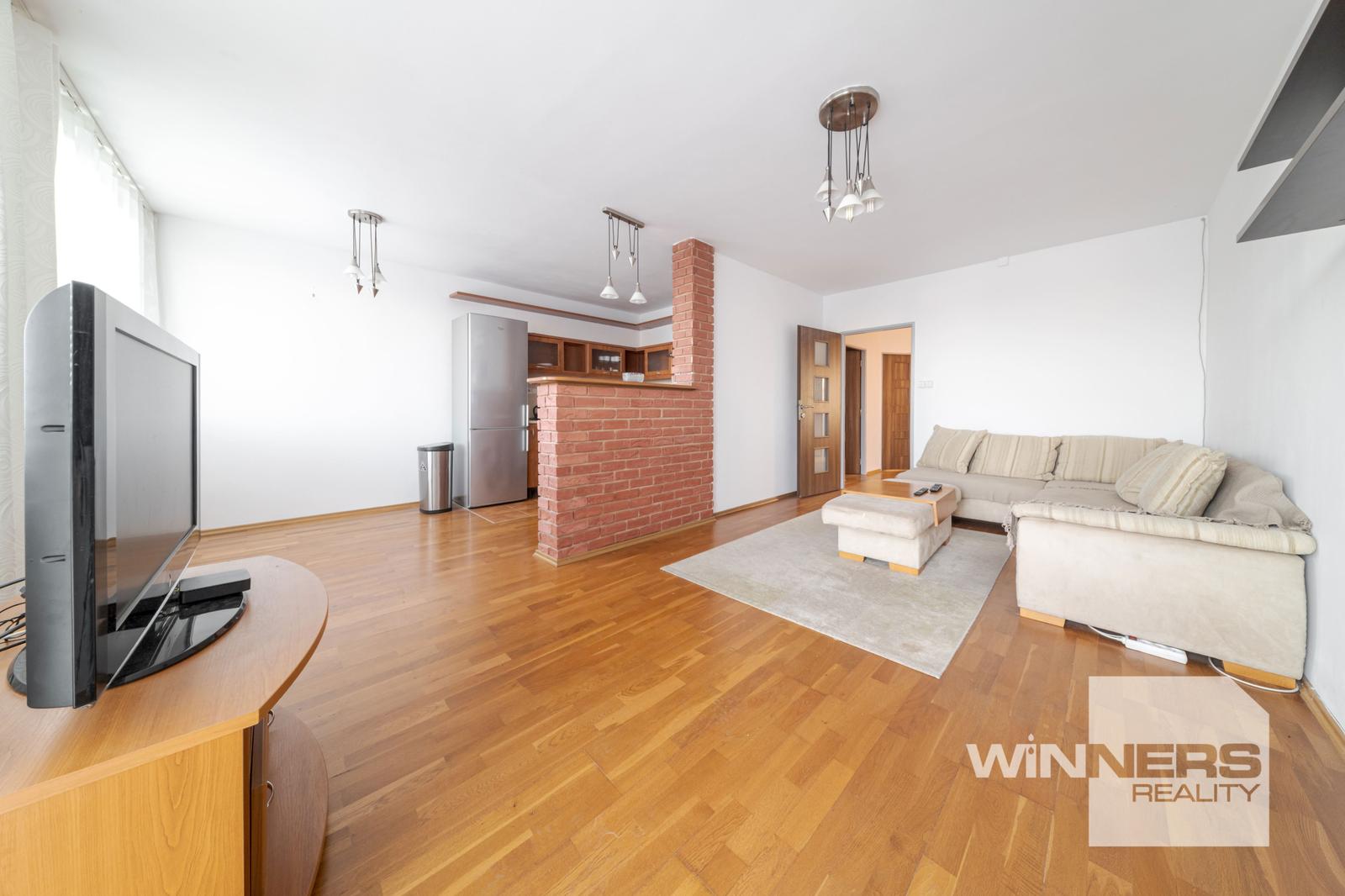 3-izbový, prenájom, loggia, 69 m2, Lomonosovova, Košice
