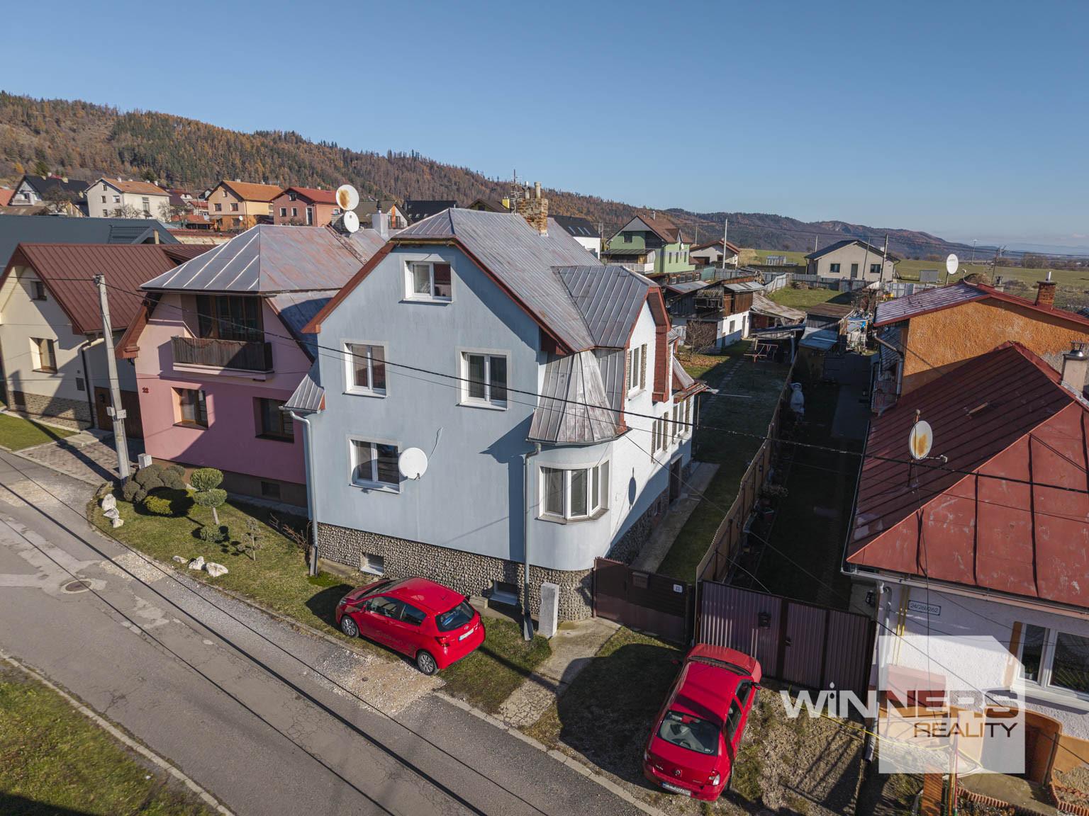 Starší rodinný dom na predaj – tichá lokalita Kravany, blízko Popradu !