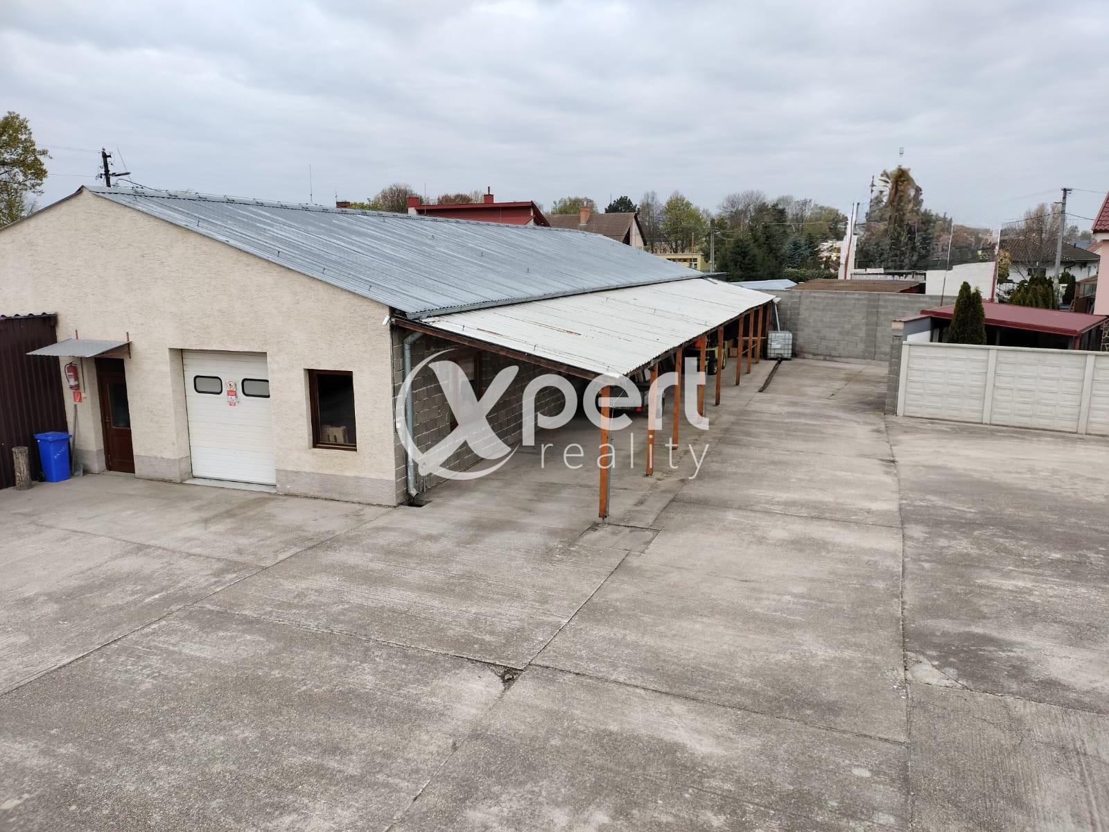 Zabehnutá priemyselná prevádzka  v Gabčíkove 1645 m²