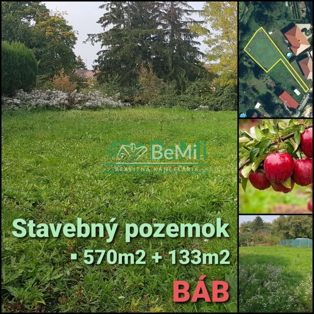 Stavebný POZEMOK 570m2 ... BÁB (143-14-DARE)