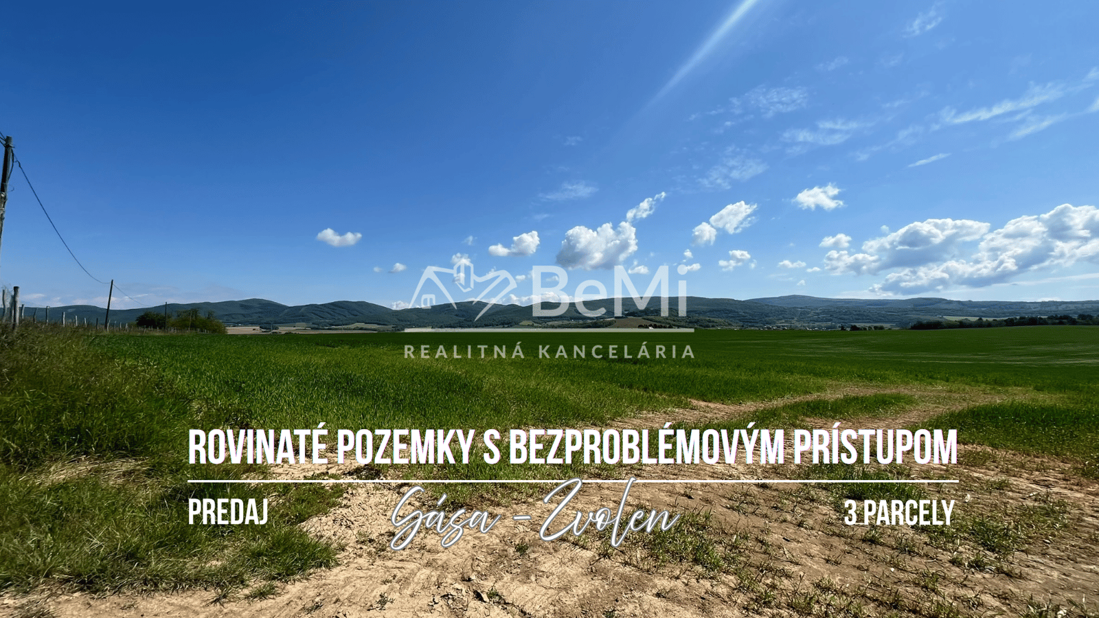 Rovinaté pozemky Sása, Zvolen