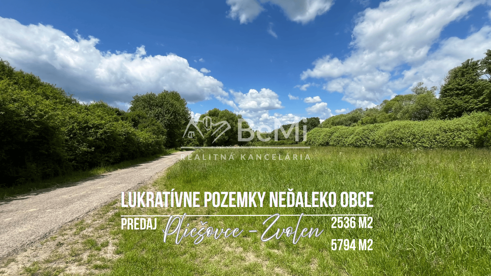 Lukratívne pozemky, Pliešovce, Zvolen