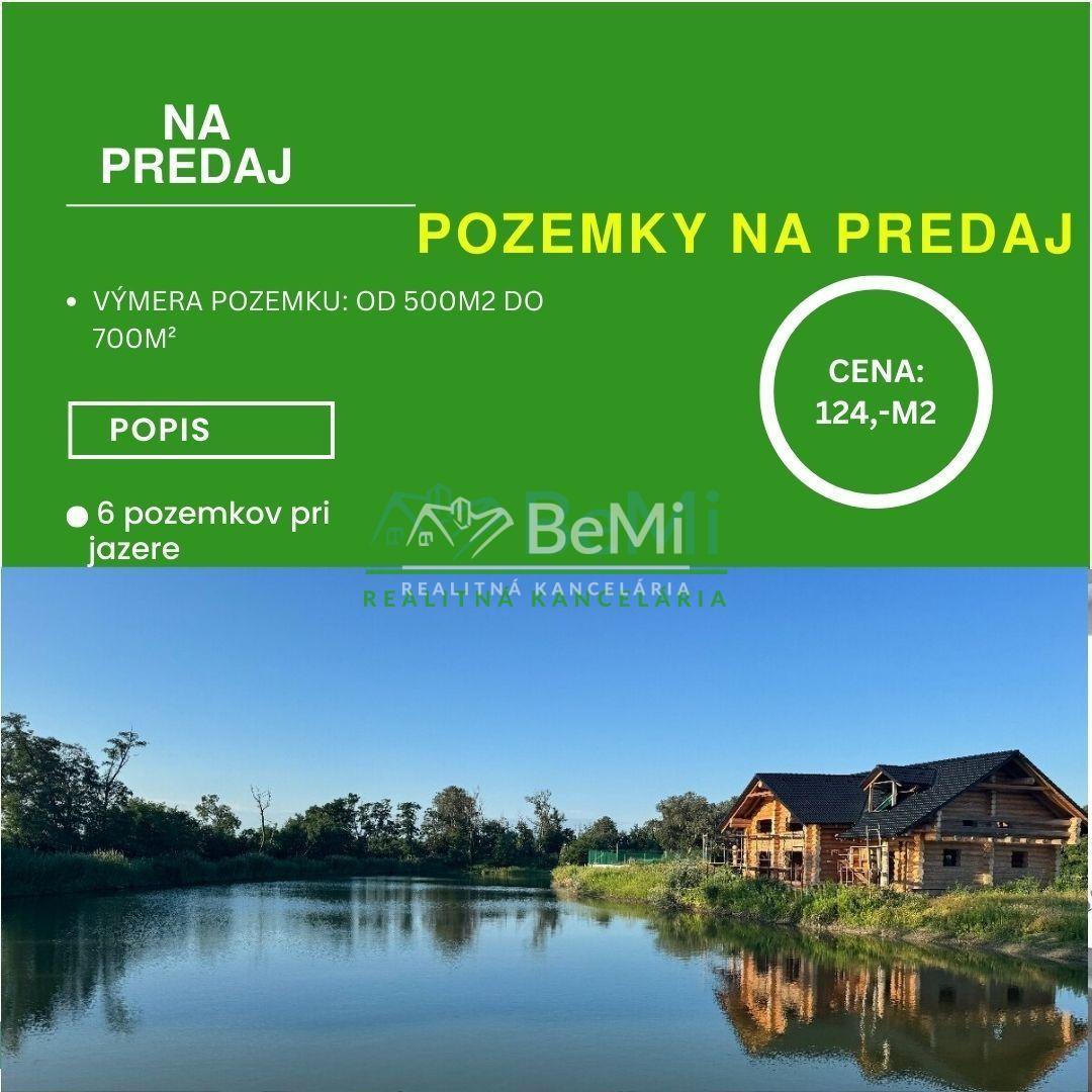 Stavebný  pozemok - 626 m2/700 m2, jazero, Veľké Úľany ID 010-14-EVBA
