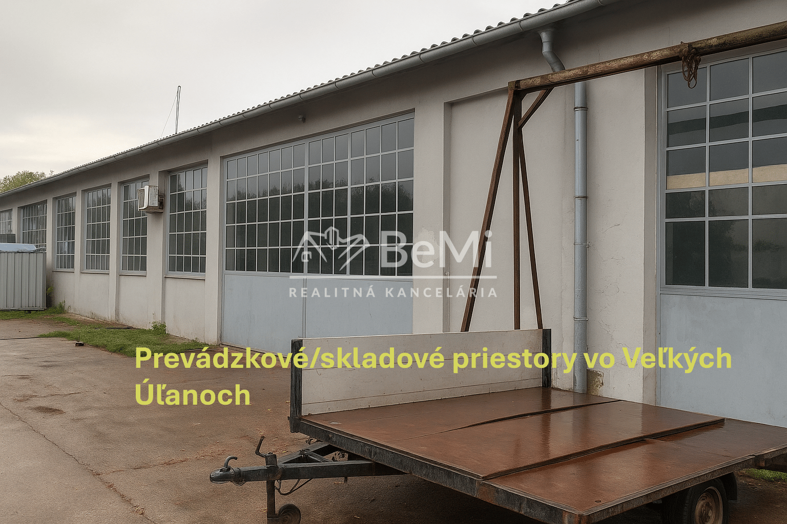 Prevádzkové/skladové priestory vo Veľkých Úľanoch 004-18-NIBA