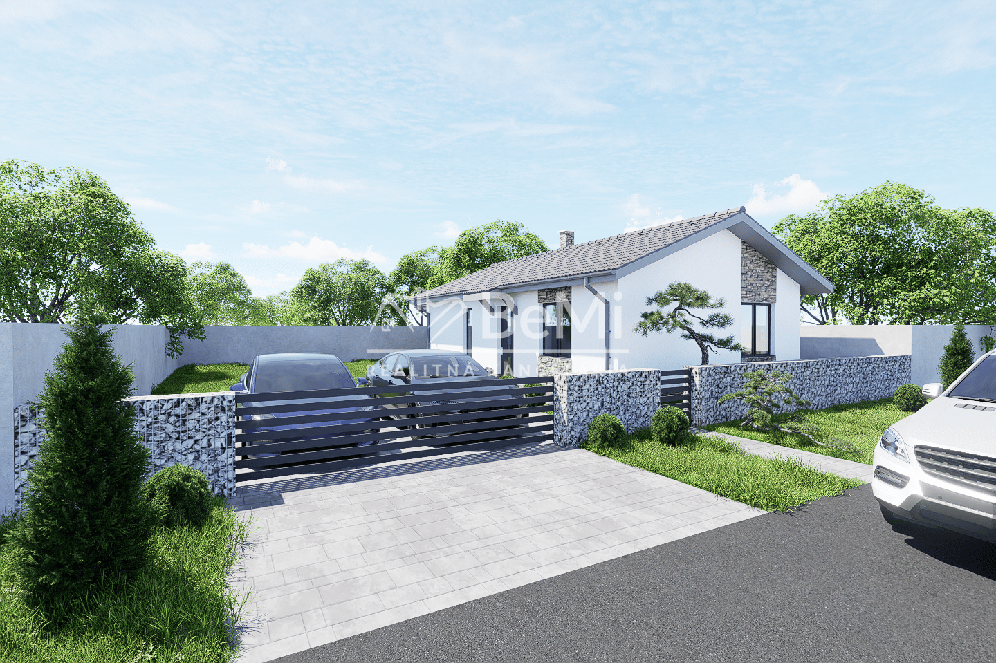 Rezervovaný Na predaj novostavby 3 izbový  a 4 izbový rodinný dom Veľká Mača, rezidenčné bývanie id036-12-EVBA