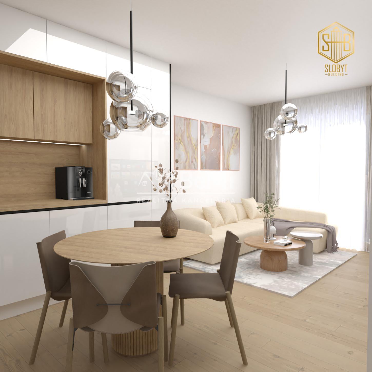 Nový 2-izbový apartmán s balkónom na predaj - Námestovo