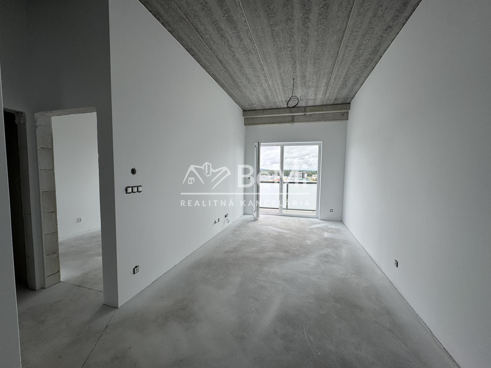 NOVOSTAVBA - NA PREDAJ 2-izbový apartmán s balkónom