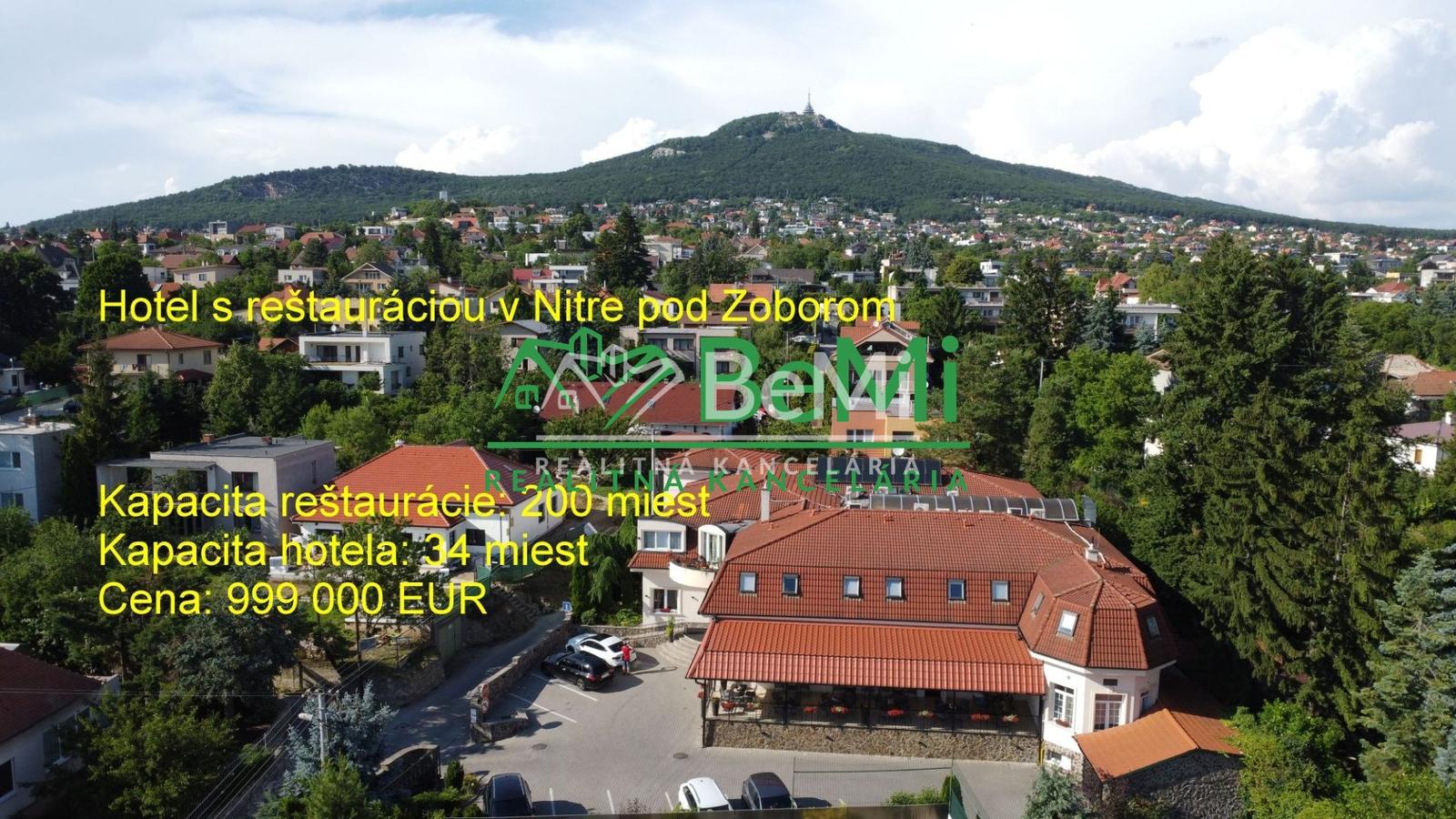 Reštaurácia a Hotel v lukratívnej časti Nitra – Zobor                                 (16-018-DABA)
