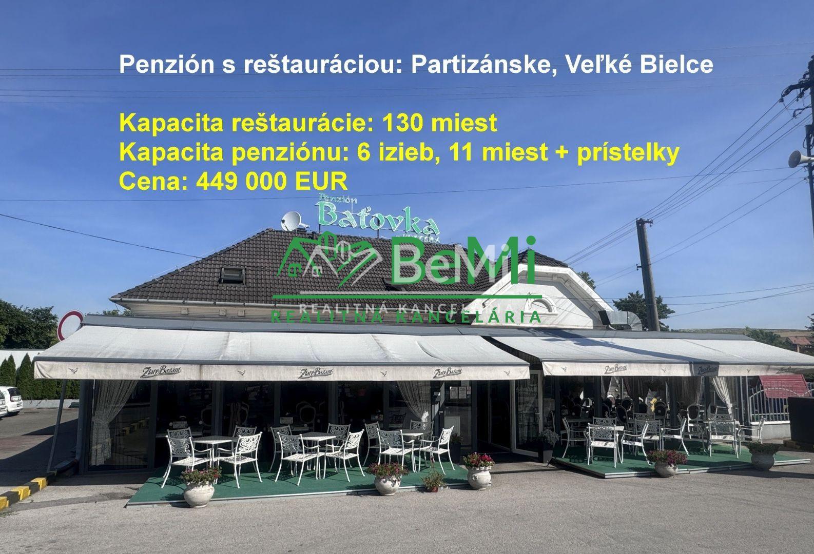 Penzión s reštauráciou – Partizánske                               (023-18-DABA)