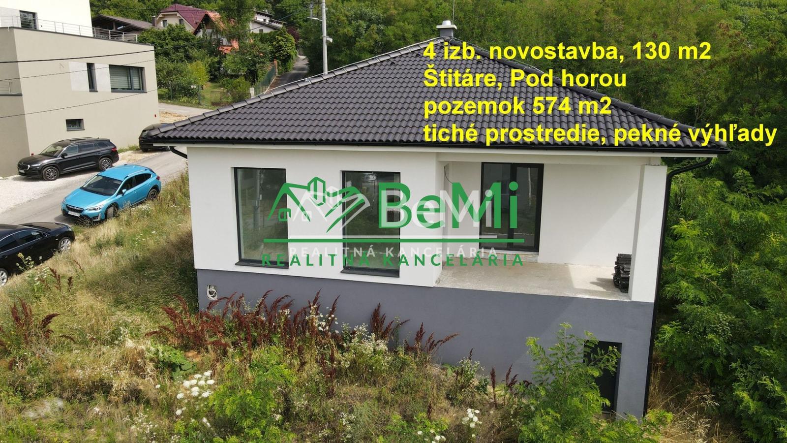 REZERVOVANÉ: 4-izbová novostavba v prémiovej lokalite – Štitáre, Pod horou