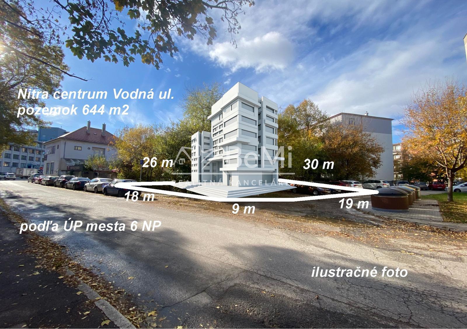 REZERVOVANÉ Nitra centrum Staré Mesto pozemok 644 m2 ID 593-14-MIG – fotka 2