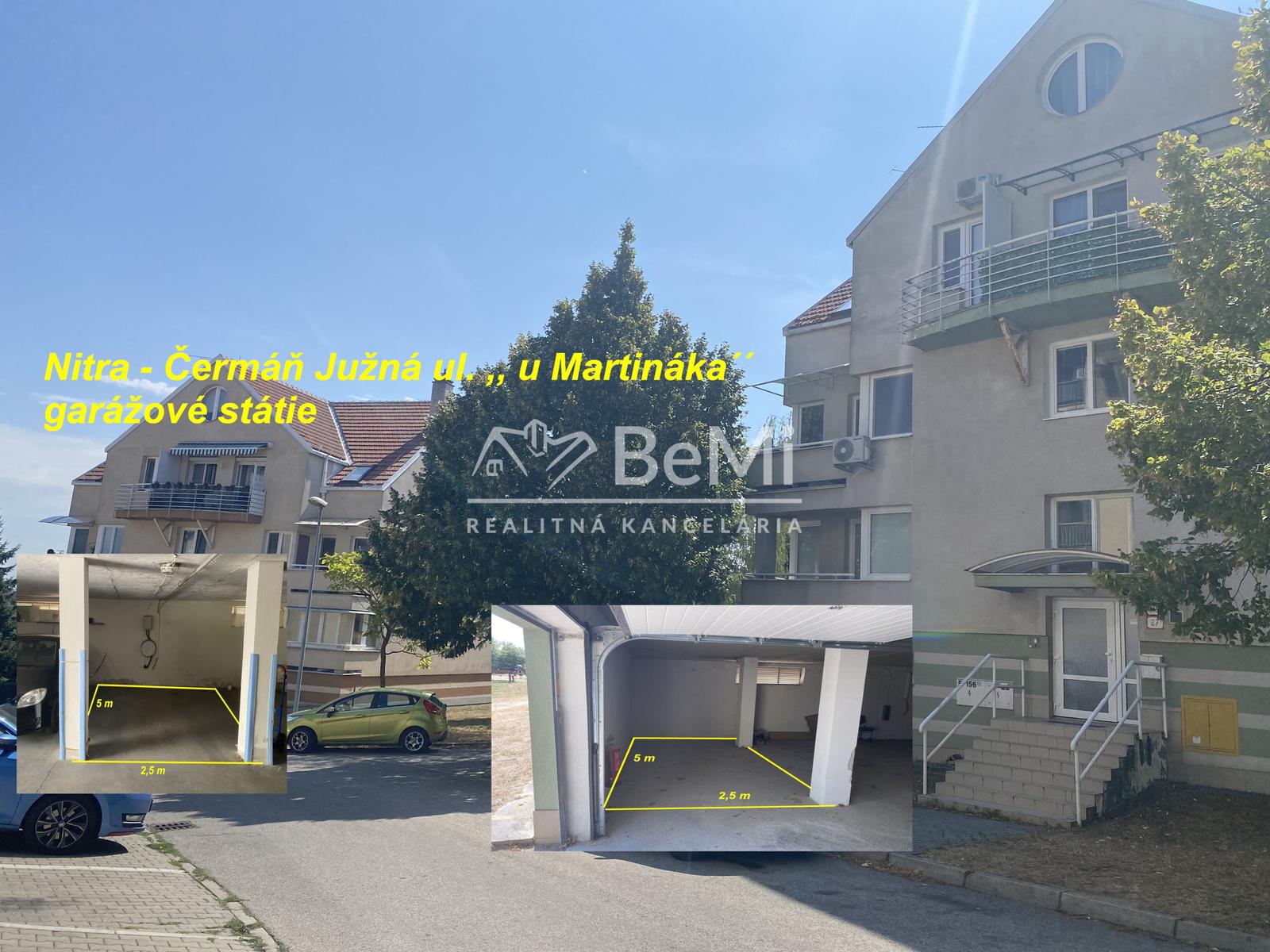 Garážové státie Nitra Čermáň Južná ulica ,, u Martináka´´ ID 632-19-MIG