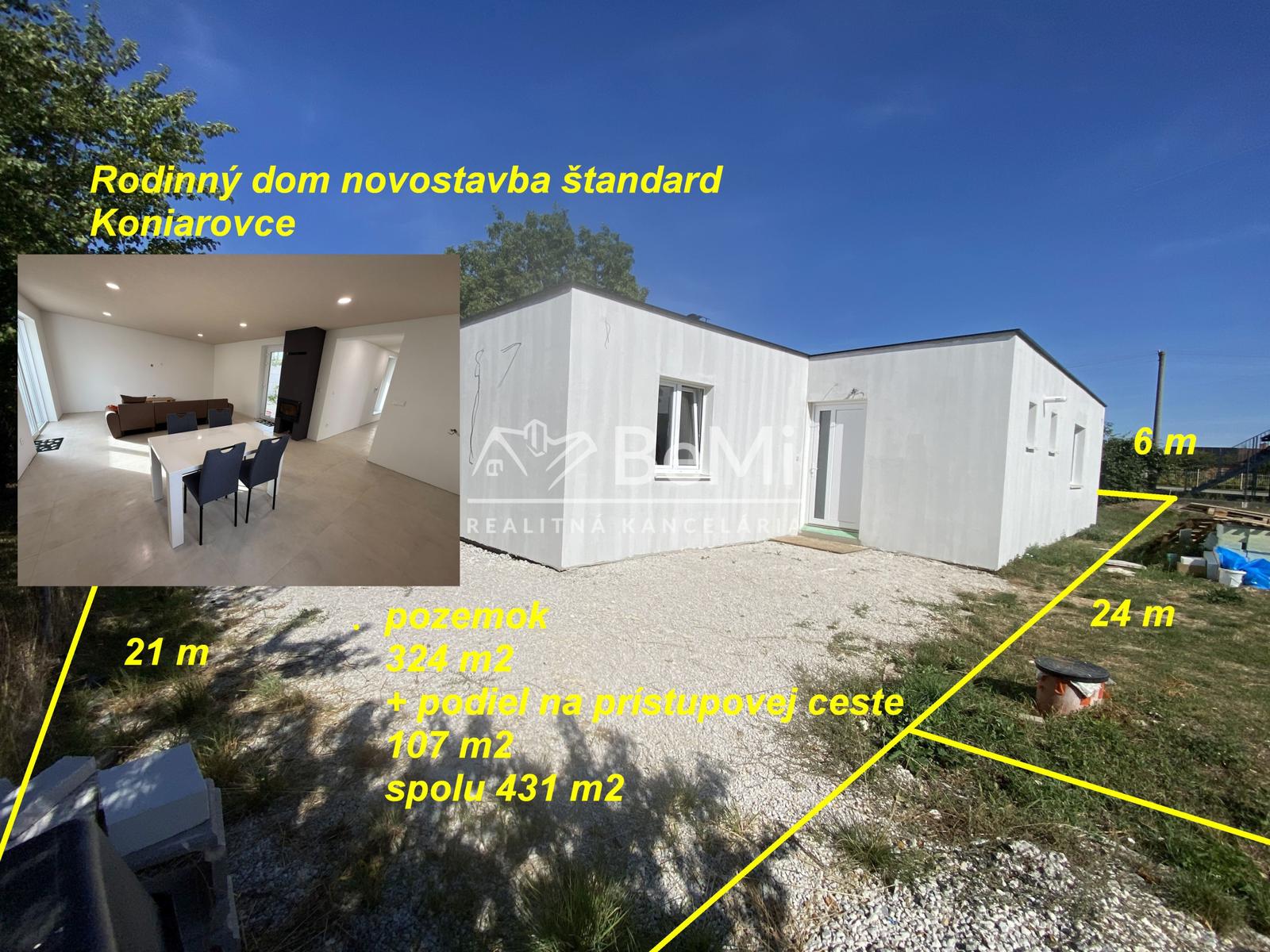 Rodinný dom Novostavba - štandard Koniarovce ID 634-12-MIG