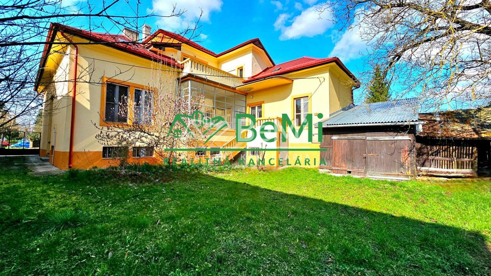 RODINNÁ VILA V CENTRE RIMAVSKEJ SOBOTY -EXKLUZÍVNE NA PREDAJ