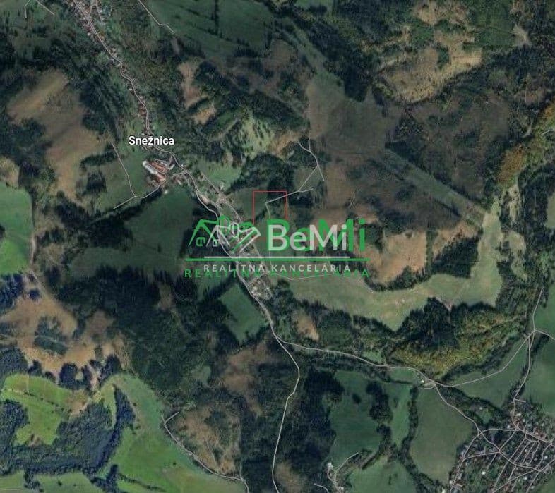 Predaj: Pozemok Snežnica, KNM 1025m2( 060-14-PEMOa)