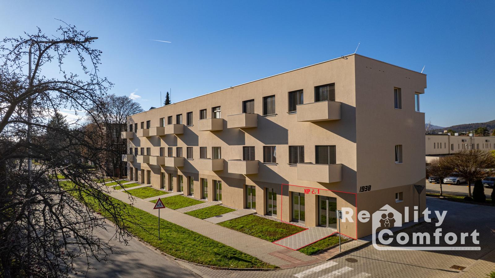 „Rezidencia PARK“ – Moderný podnikateľský priestor o výmere 52,31 m²