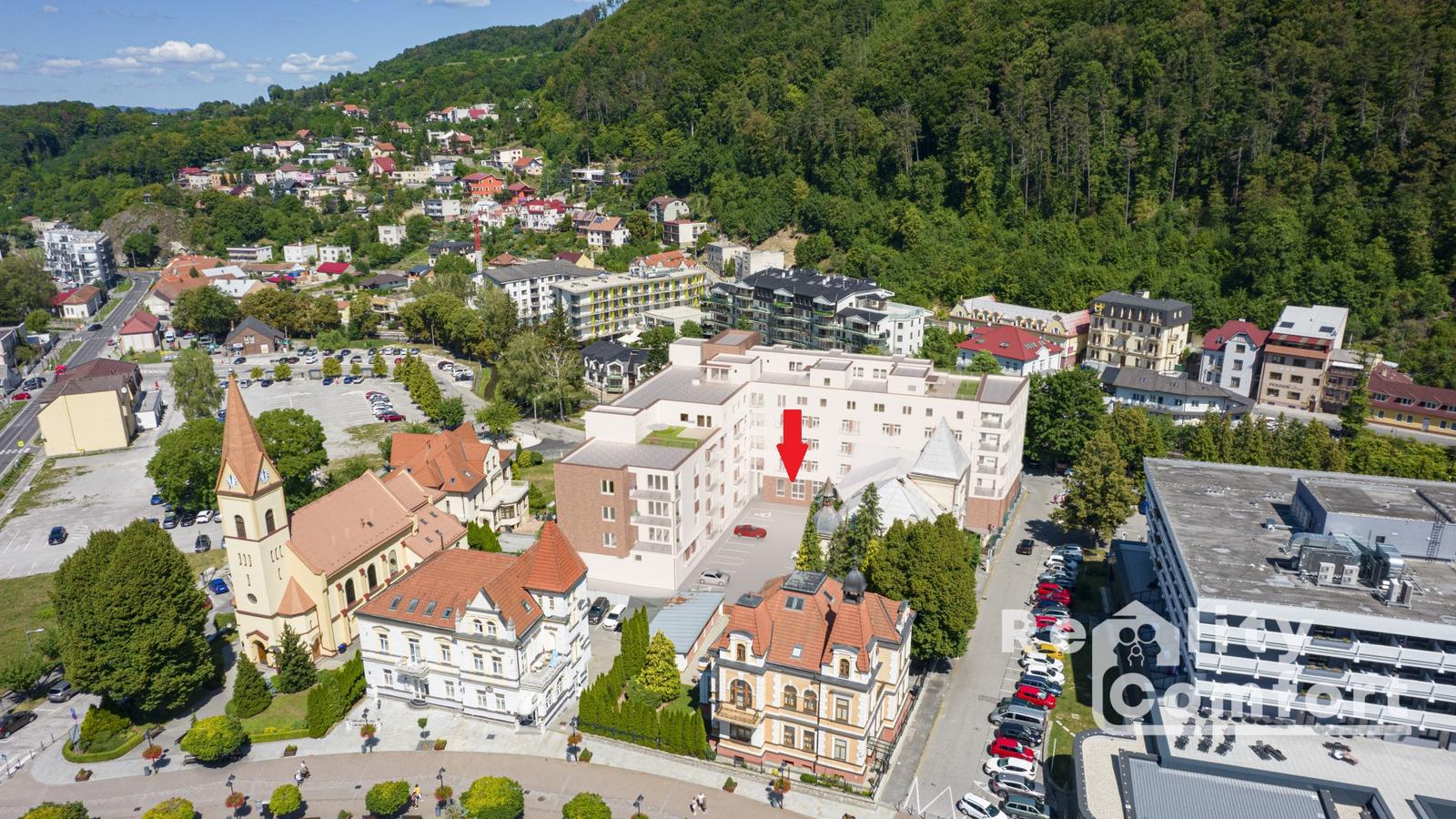 REALITY COMFORT - Rezidencia THERMAE - Dizajnový loft A101