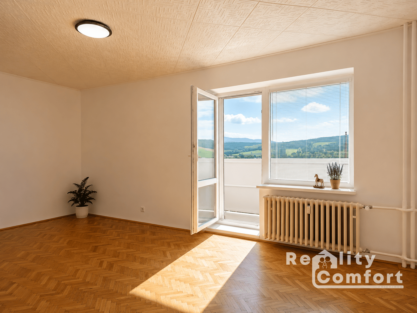 REALITY COMFORT- 2-izbový byt, ktorý má všetko — priestor, balkón aj výbornú polohu
