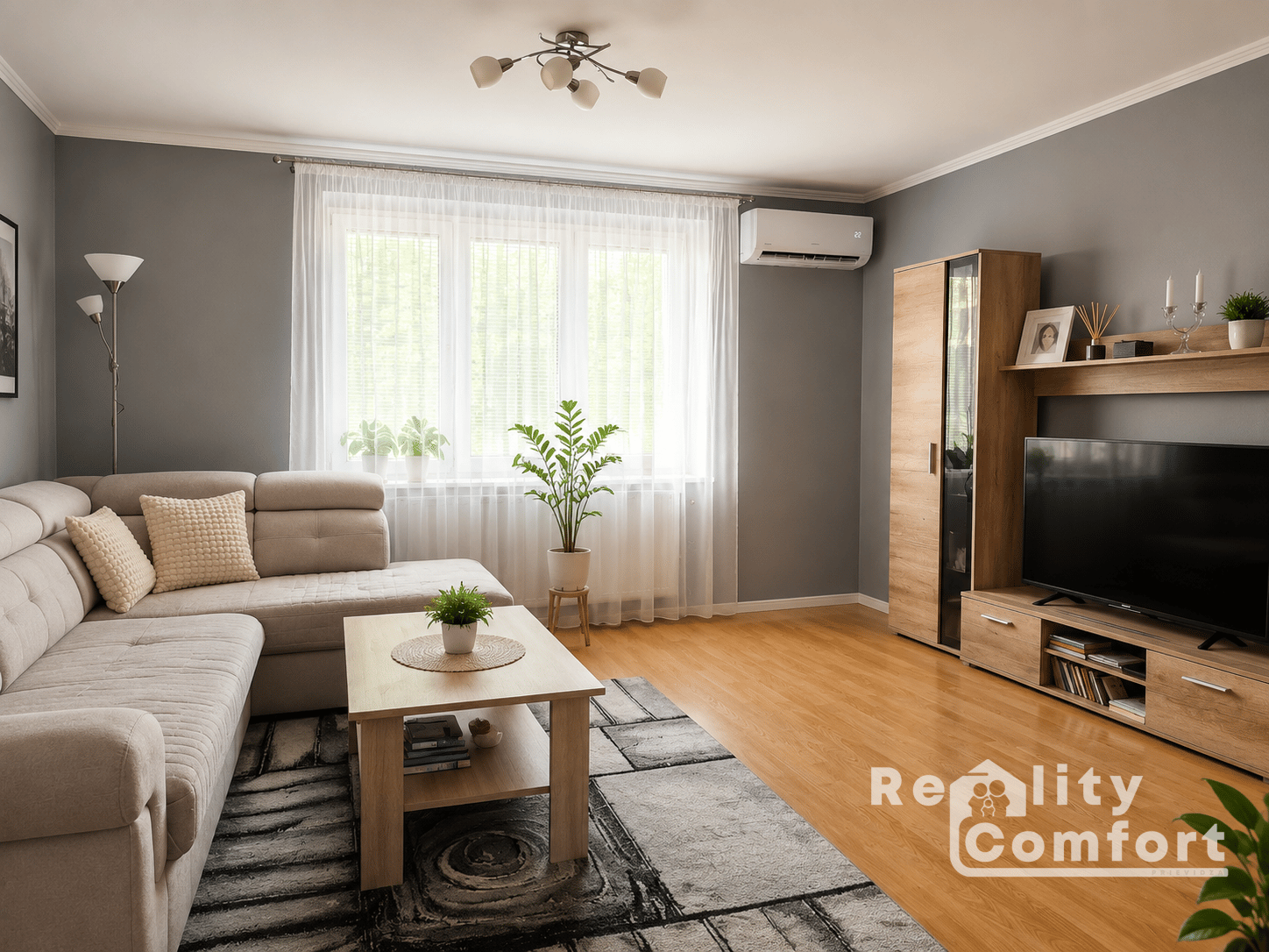 REALITY COMFORT-Kompletne zrekonštruovaný 2-izbový byt s vlastným kúrením