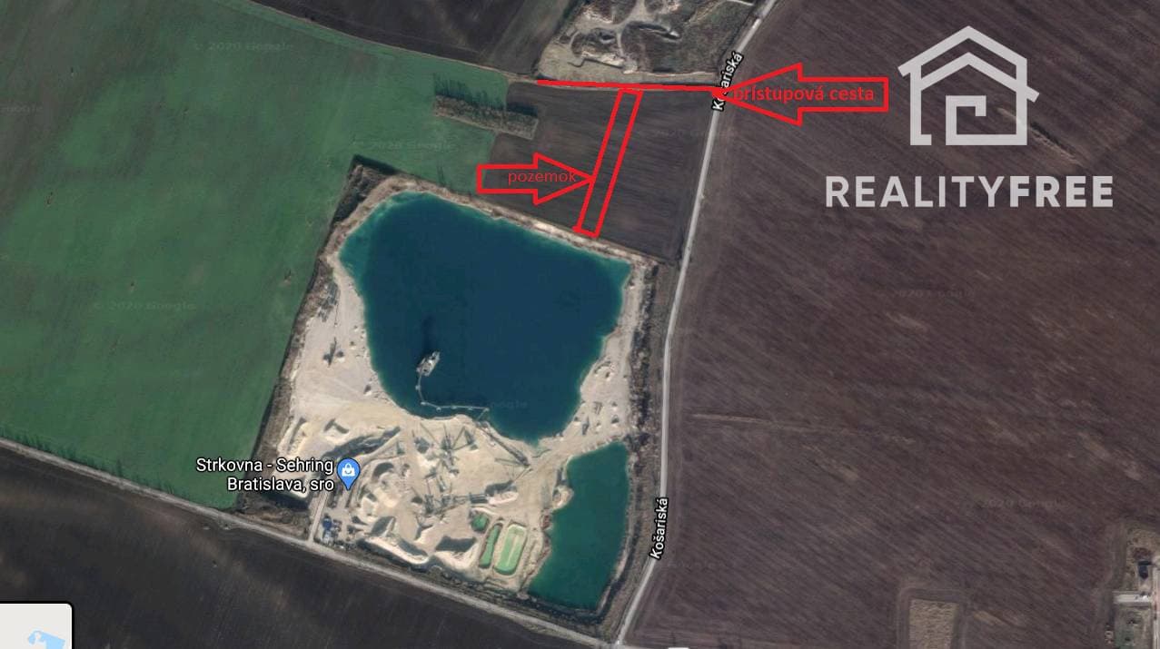 Na predaj pozemok s investičným zamerom 8571 m² Podunajské Biskupice – fotka 2