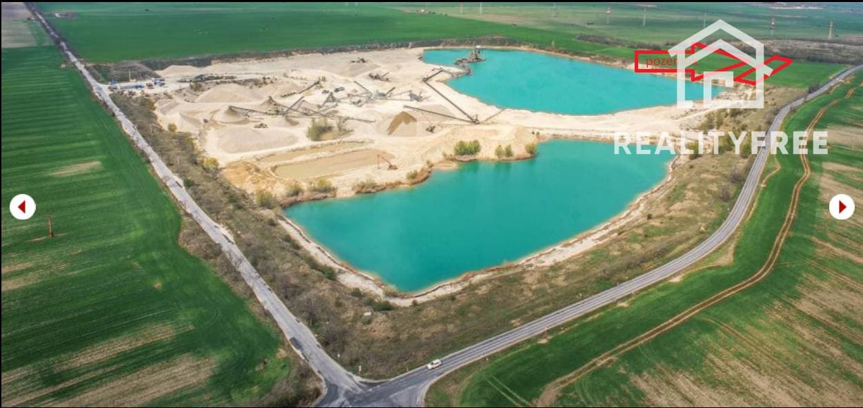 Na predaj pozemok s investičným zamerom 8571 m² Podunajské Biskupice