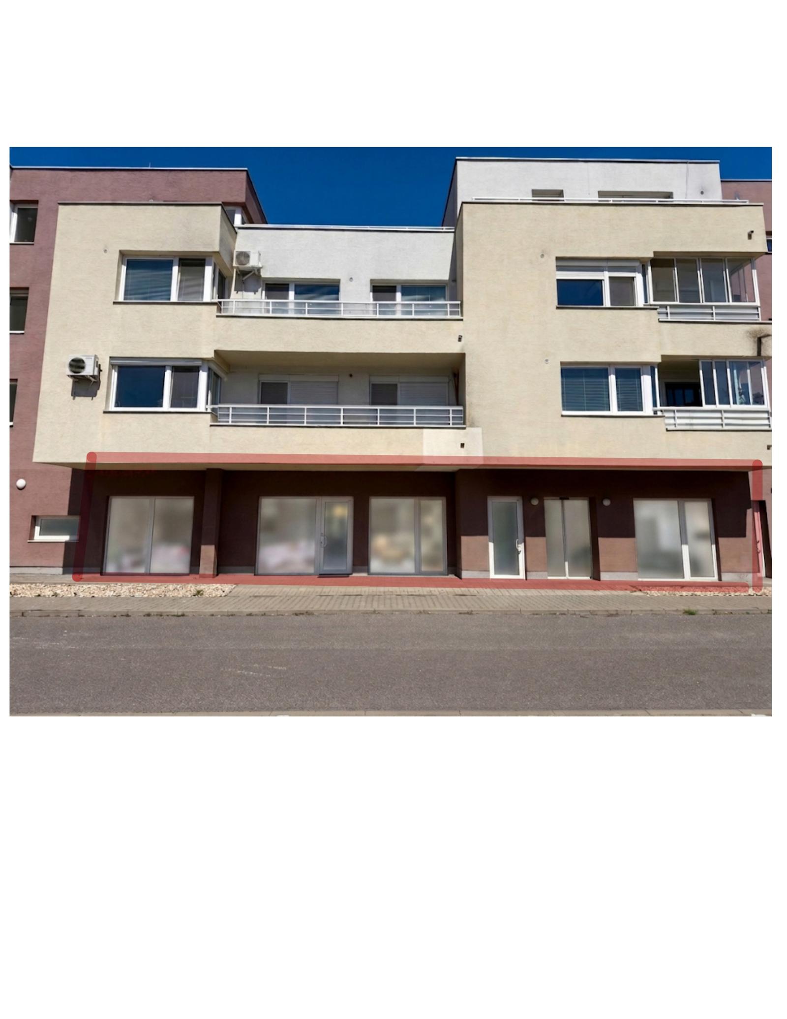 Polyfunkčný priestor 244 m² s výkladovými oknami – Rovinka, Kvetná ul. – Maximálna variabilita!