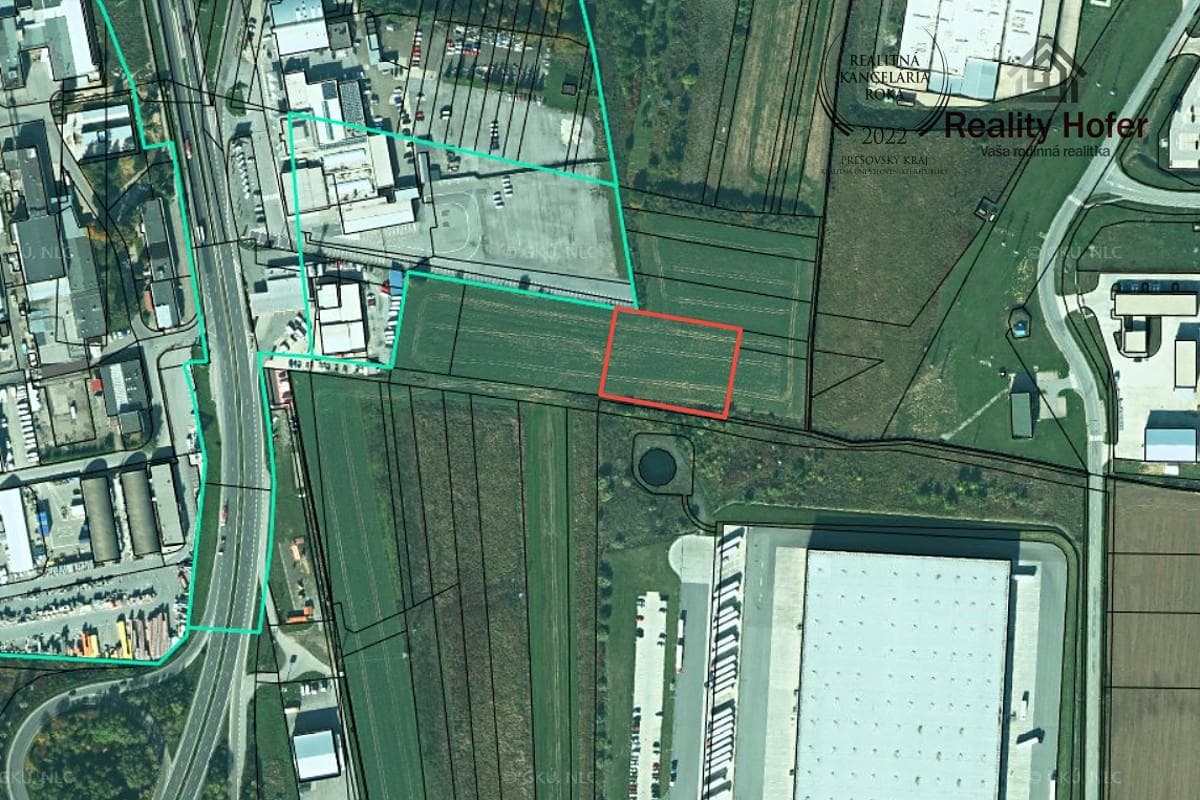 Priemyselný pozemok pri IPZ Záborské, Prešov – fotka 2