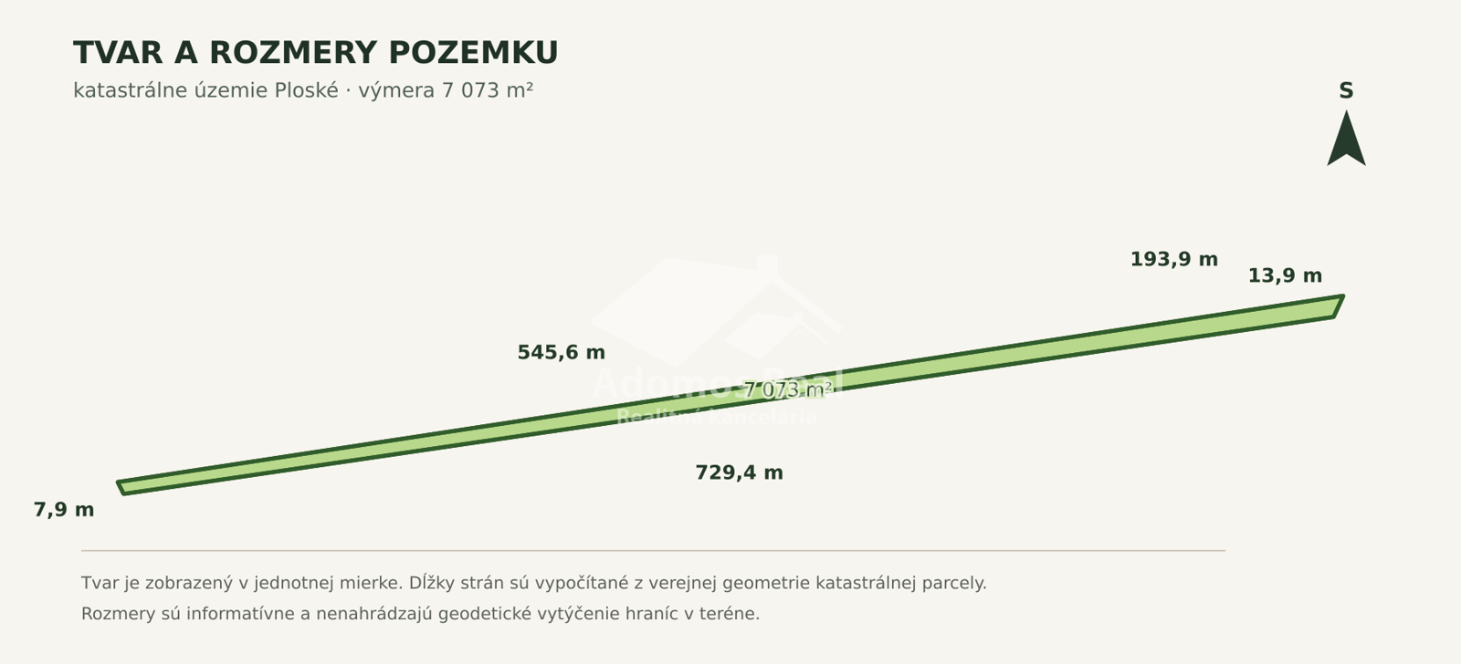 POĽNOHOSPODÁRSKY POZEMOK – PLOSKÉ – fotka 2
