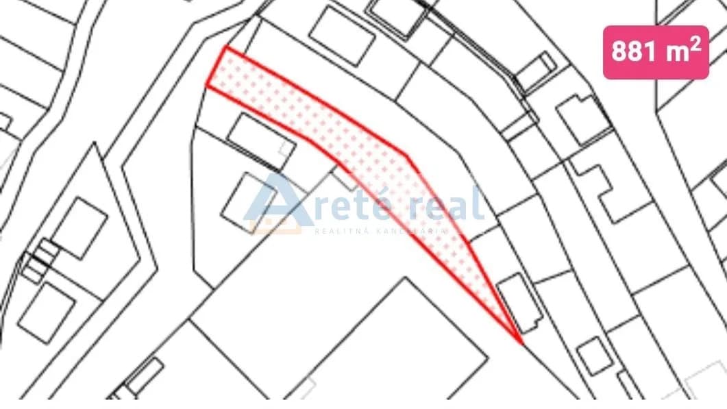 Areté real - Predaj stavebného pozemku v obci Horné Orešany za výbornú cenu ! – fotka 2