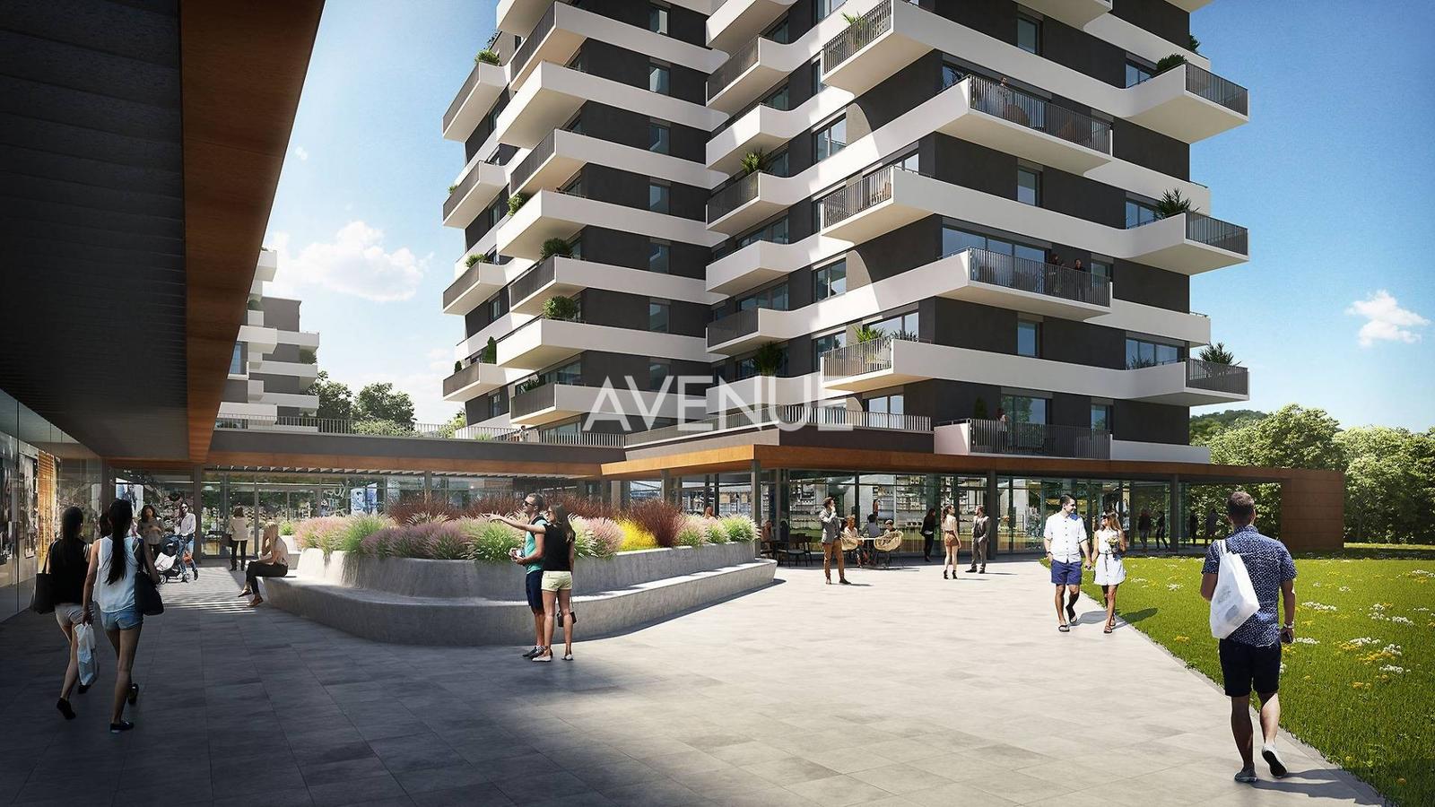 AVENUE I obchodný priestor 154,02m2, v projekte Pekná vyhliadka 2