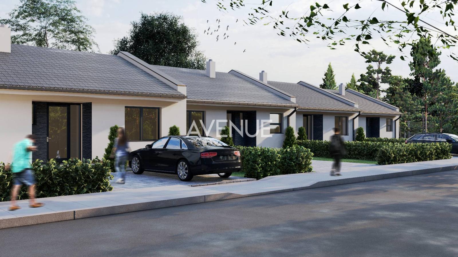 AVENUE I PREDAJ, novostavba 3i útulného radového RD v štandarde, RA
