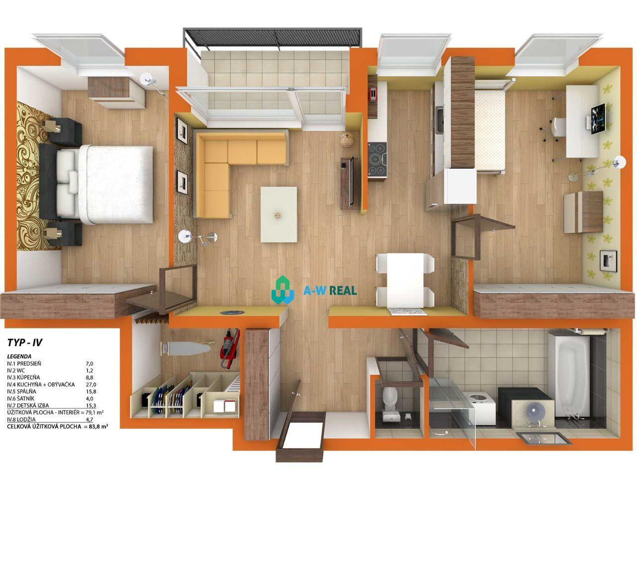 NOVOSTAVBA "PANNÓNSKY HÁJ": moderné 2 izbové byty na predaj!!! Cena bytov od 2.500€/m2