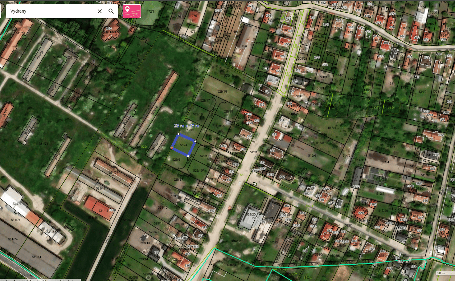 Na predaj slnečný stavebný  pozemok vhodný na výstavbu rd vo Vydranoch iba 3 km od DS – fotka 2
