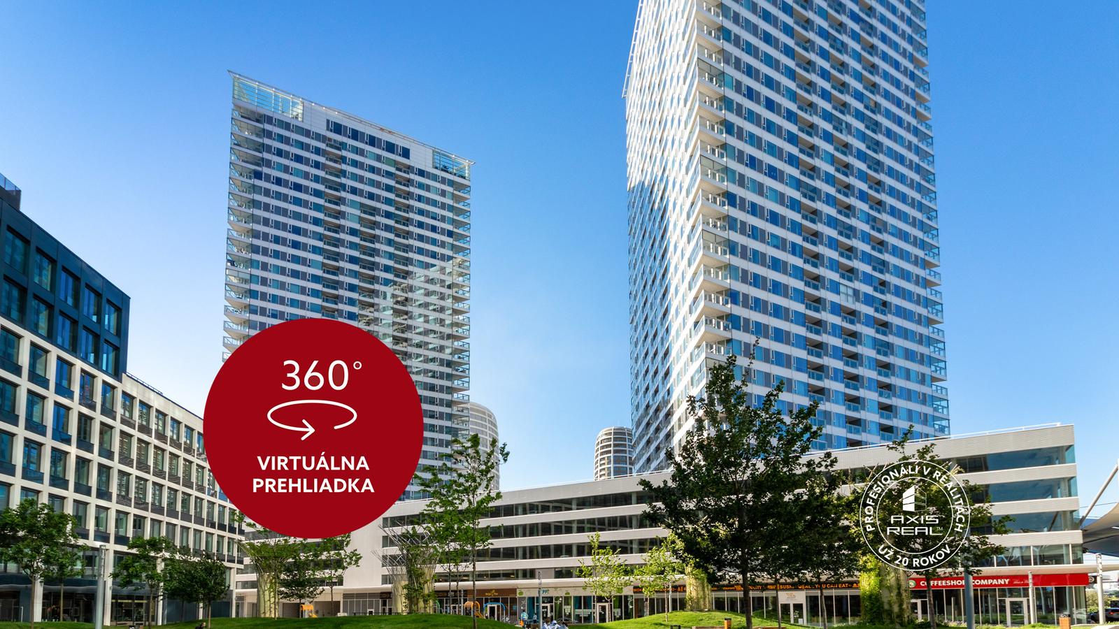 AXIS REAL | Moderný 2i apartmán, LODŽIA, PIVNICA, GARÁŽ, Panorama City