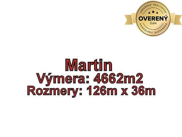 MARTIN- Záturčie pozemok na developerské a komerčné účely 4662 m2 – fotka 2