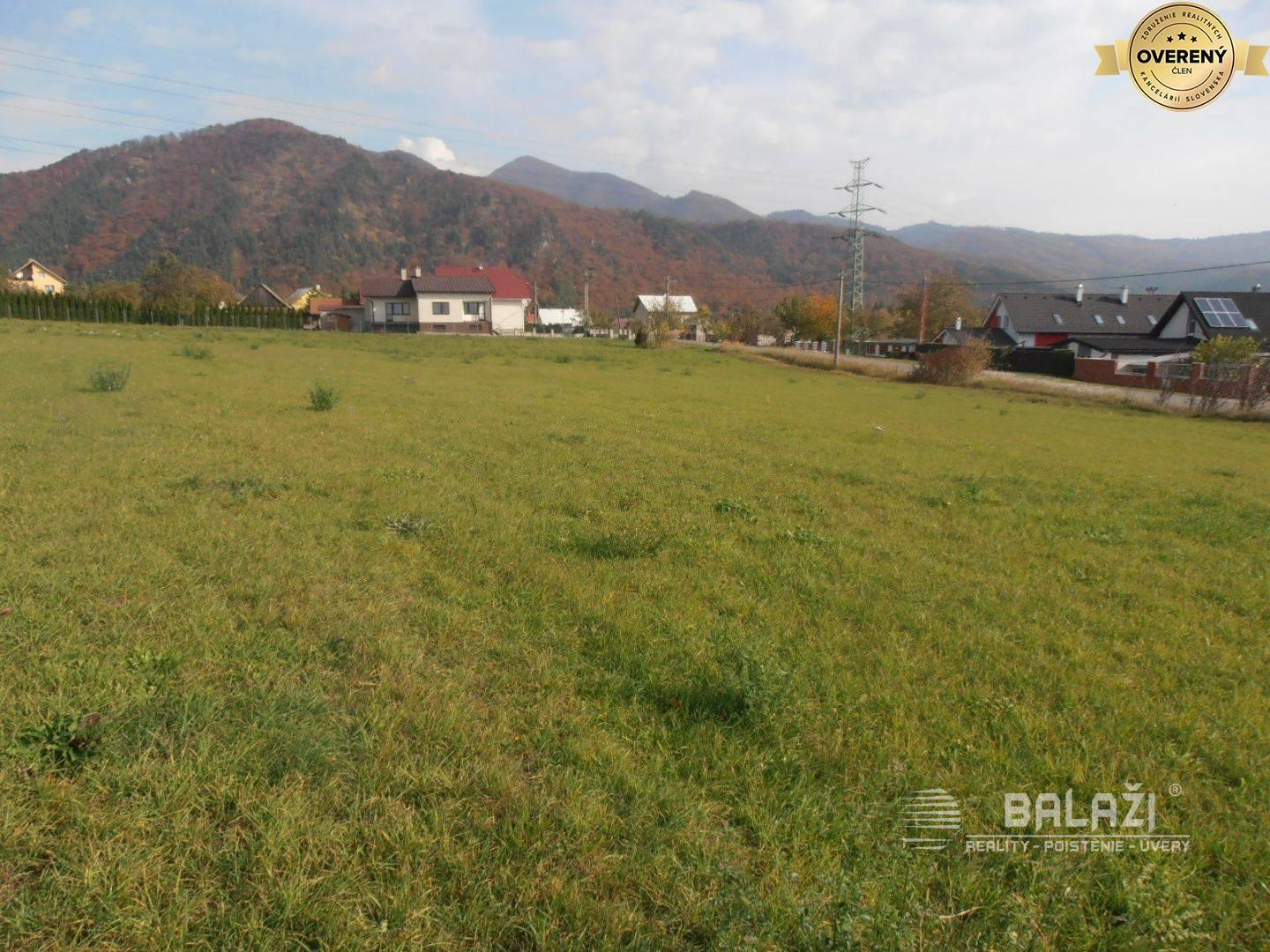 RATKOVO - pozemok 5260 m2,okr. Martin – fotka 2