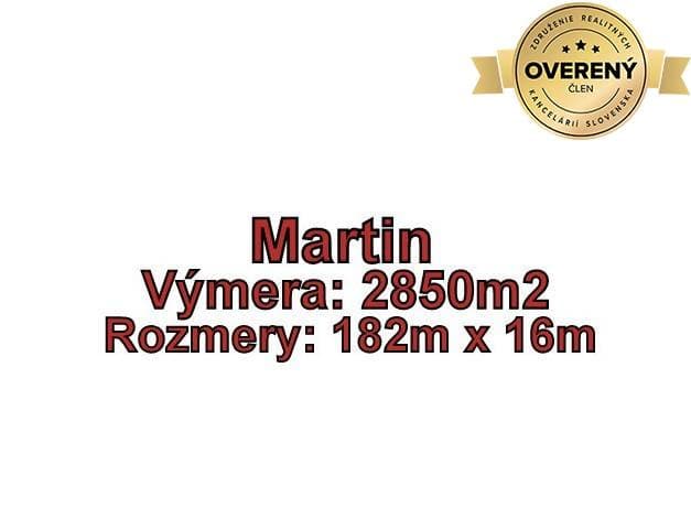 MARTIN-Záturčie pozemok na developerské a komerčné účely 2850m2 – fotka 2