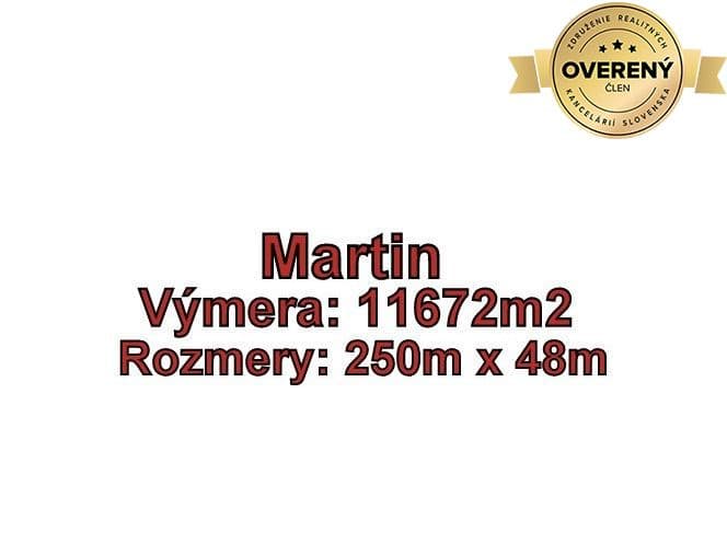 MARTIN-Záturčie pozemok na developerské a komerčné účely 11 672m2 – fotka 2