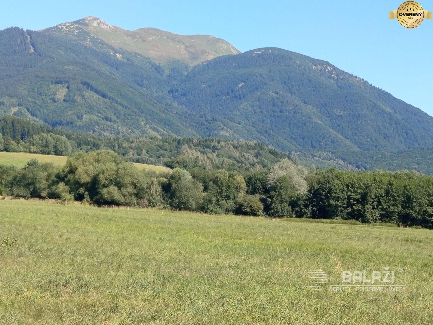 TURANY - časť TRUSALOVÁ  ,rekreačný pozemok 1187m2 oproti  MARKO