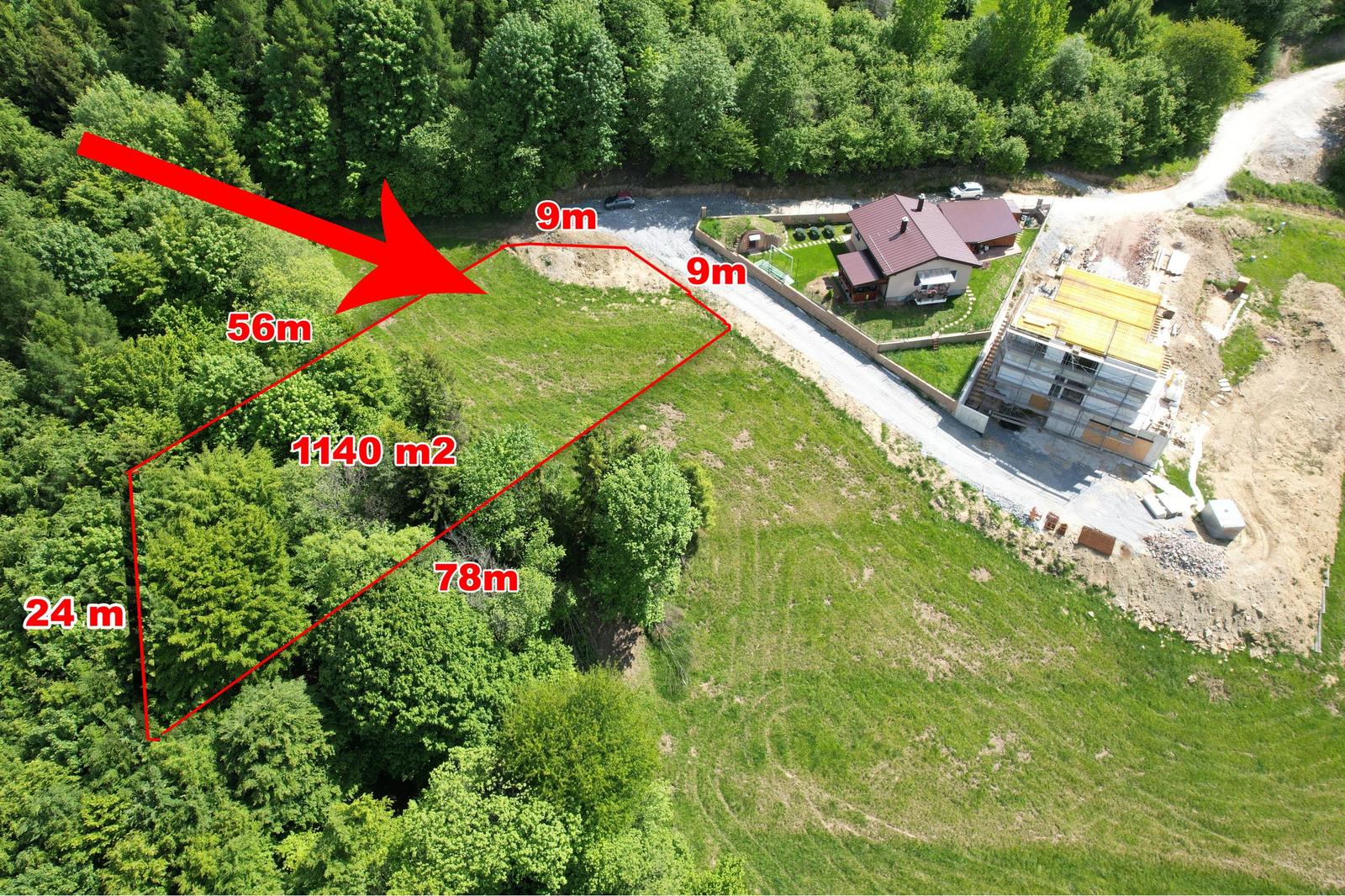 BartanusReality - Na predaj ponúkame krásny pozemok s nádherným výhľadom nad obcou Povina