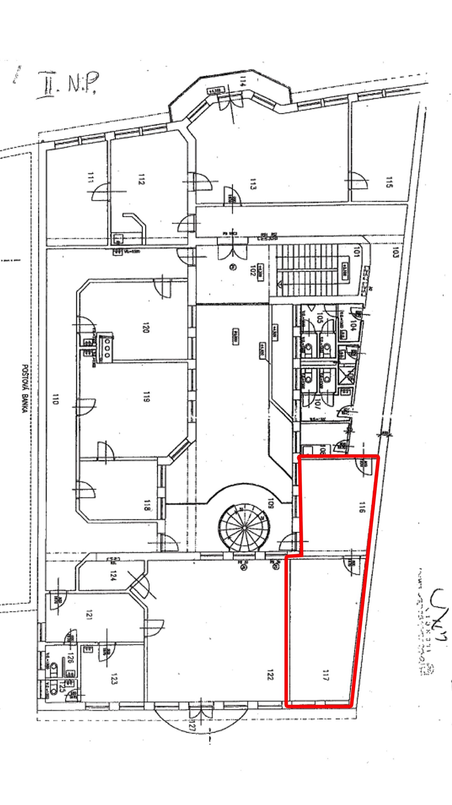BartanusReality - Na prenájom kancelárie v centre Trenčína , ul. Námestie sv. Anny 21 budova ATRIUM